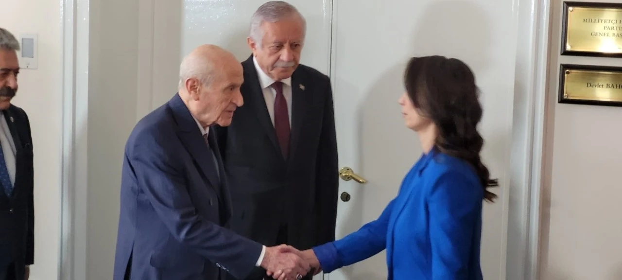 Bahçeli, DEM Parti heyeti ile görüştü