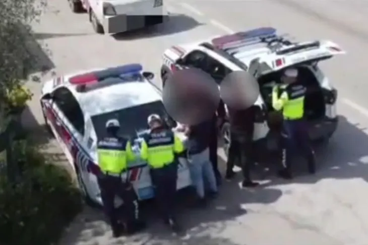 Jandarmadan havadan ve karadan denetim