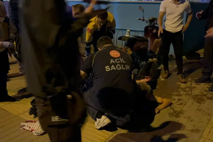 Bursa'da bıçaklı kavga