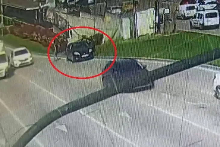 Bursa'da çaldığı araç arıza yaptı