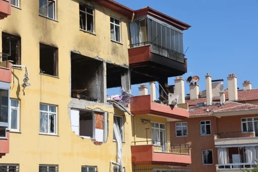 Doğalgaz patladı, Deprem oluyor zannedildi