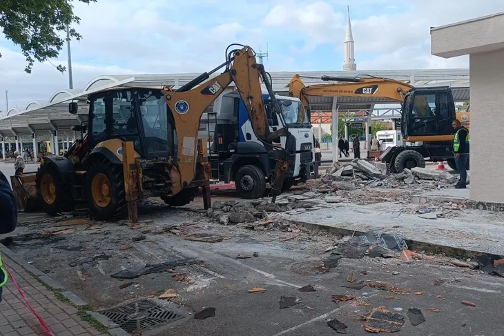 Terminali’nde altyapı çalışmaları hızlandı